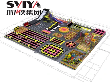 Zračni zatvoreni trampolin park