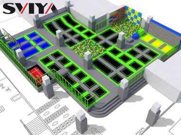 Zatvoreni trampolin za odrasle